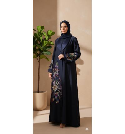 عباية مطرزة راقية 