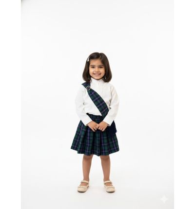 Girls Heritage Tartan Outfit-Traditional British Style