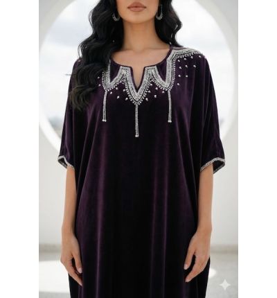 دراعة واسعة بتطريز أنيق|Wide Sleeve Daraa with Elegant Embroidery