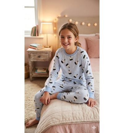 بيجاما أطفال زرقاء – Blue Kids Pajama